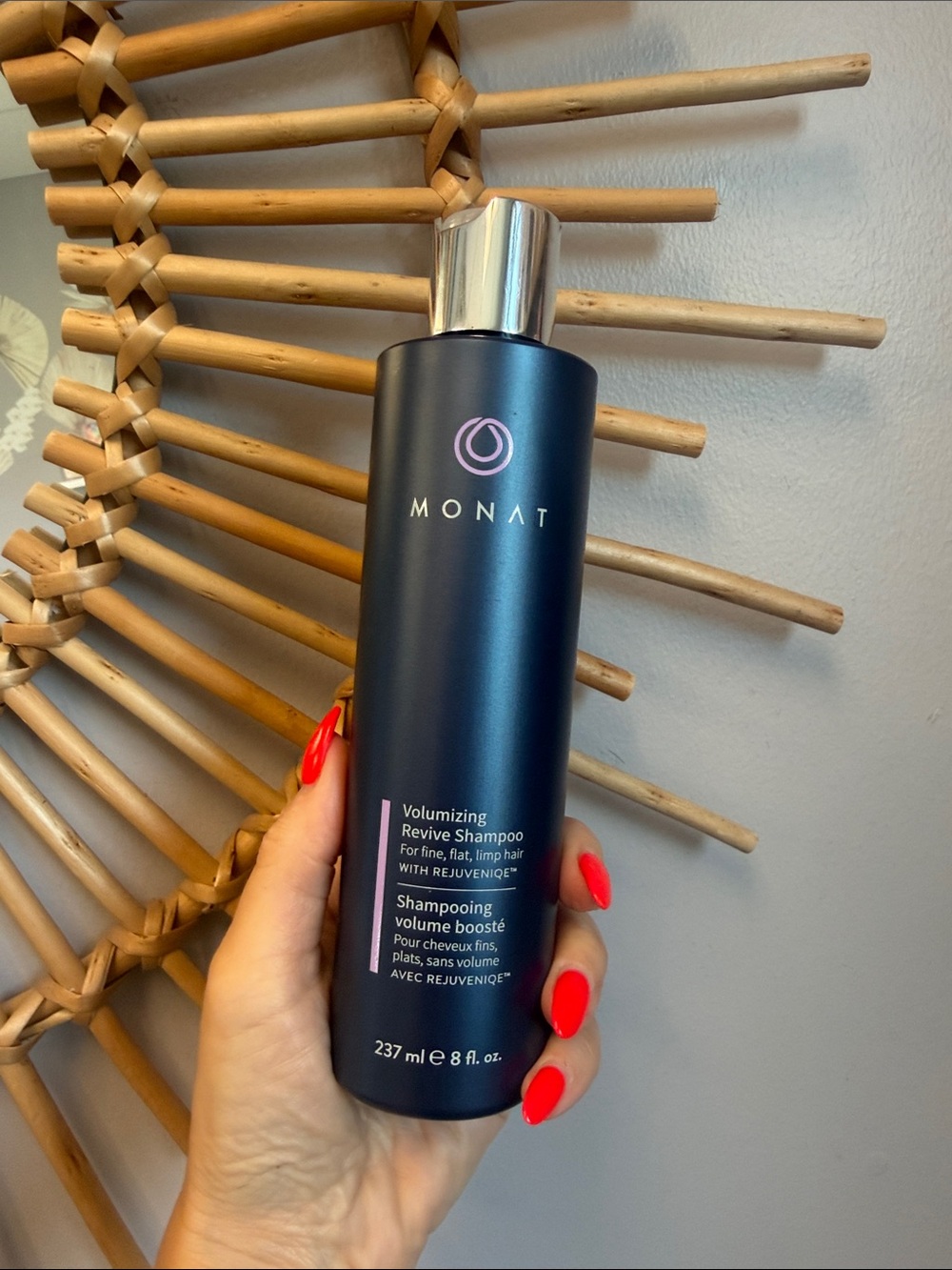 MONAT Volumizing Revive Shampoo — Navy Bottle (237 ml)